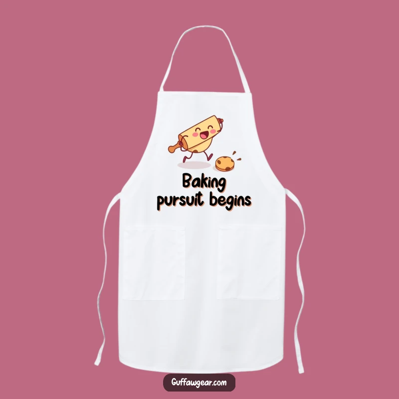 Funny Rolling Pin Apron: Hilarious Kitchen Wear for a Baking Enthusiast