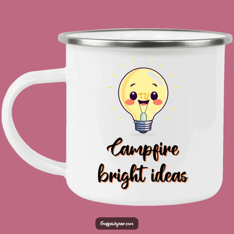 Funny Lightbulb Filament Camping Mug - Sip Your Brew with Bright Ideas!