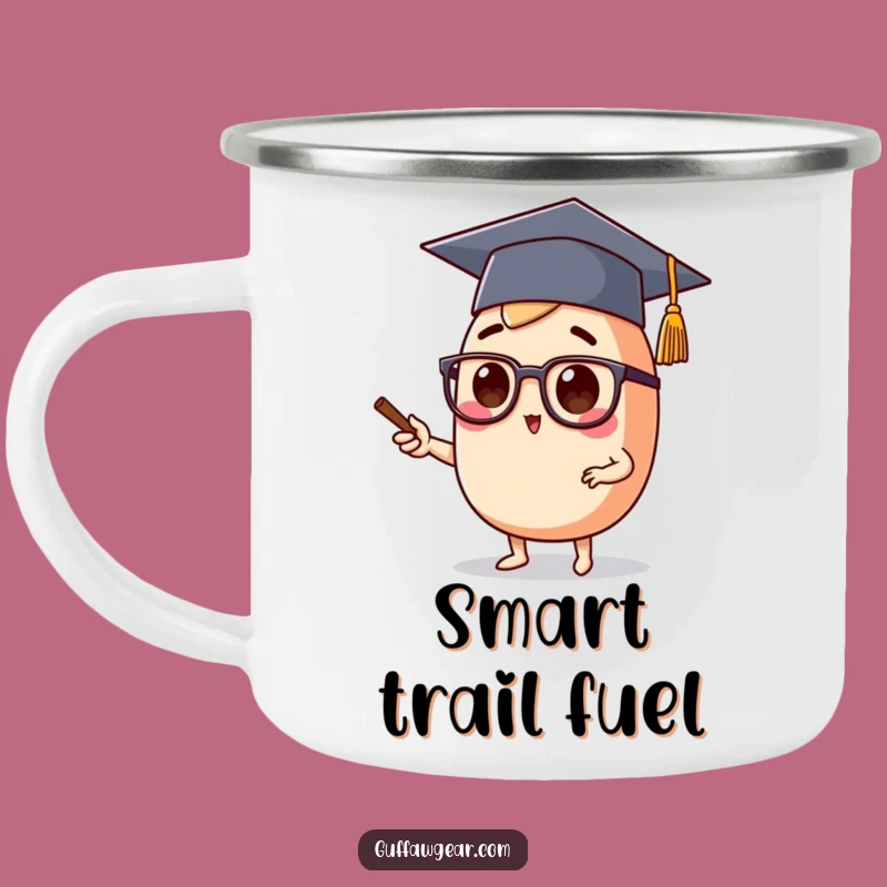 Funny Smart Campfire Mug: Character's Wise Words, Ultimate Funny Gift for Campers