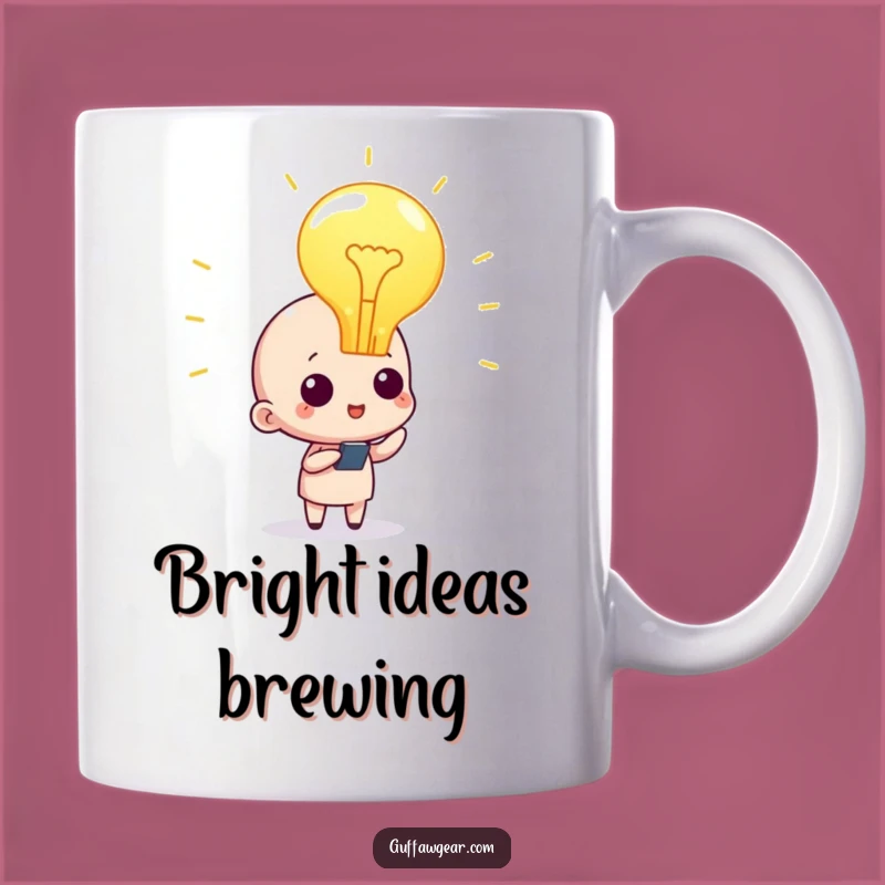Funny Lightbulb Moment Mug: Brilliant Idea Inspiration for a Hilarious Gift