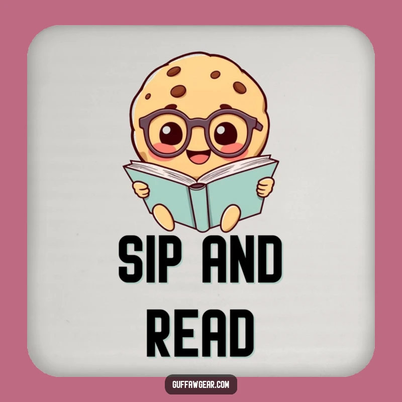 Funny Smart Cookie Coaster: Protect Surfaces with Intellectual Charm