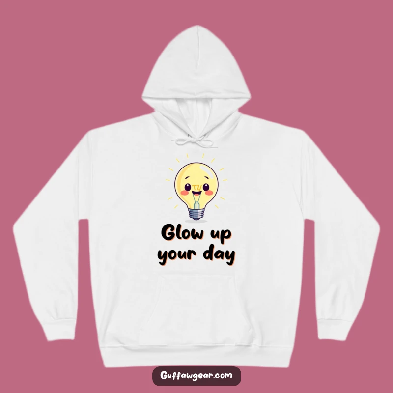 Funny Lightbulb Filament Hoodie - Cozy Apparel for Bright Thinkers