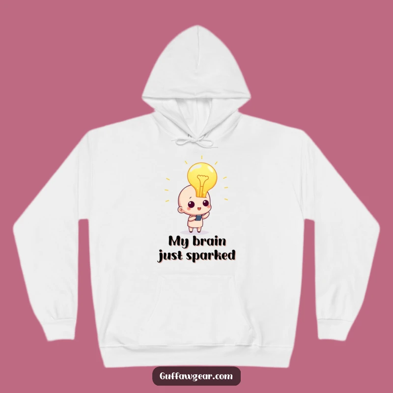 Funny Lightbulb Moment Hoodie: Stay Inspired and Cozy with This Hilarious Design