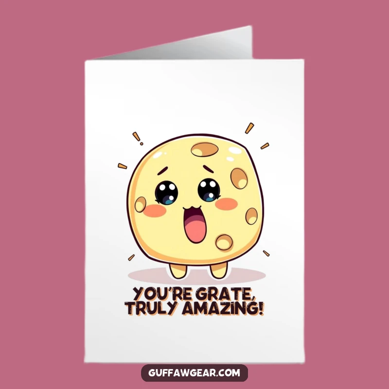 Free Printable Congrats Card: Cheese's Hole-some Win, Funny DIY Downloadable Gift