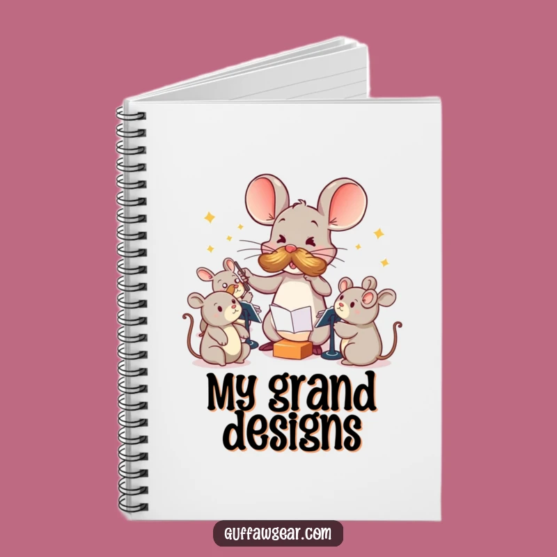 Funny Maestro Mouse Notebook: Hilarious Journal Gift for Conducting Your Thoughts