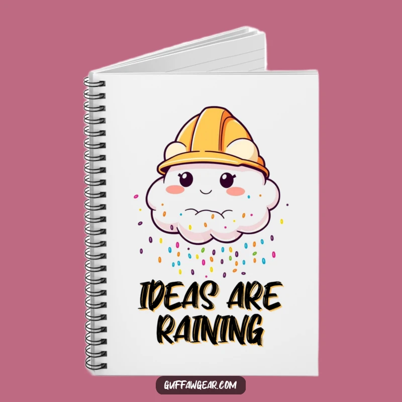 Funny Sprinkle Cloud Notebook: Jot Down Sweet Ideas