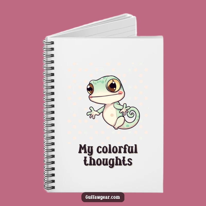 Funny Chameleon Pattern Notebook: Hilarious Journal Gift for Documenting Your Uniqueness
