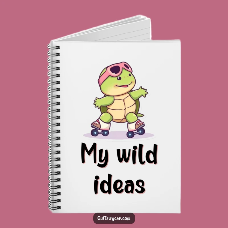 Funny Turtle Skate Notebook: Hilarious Journal Gift for Documenting Unpredictable Journeys