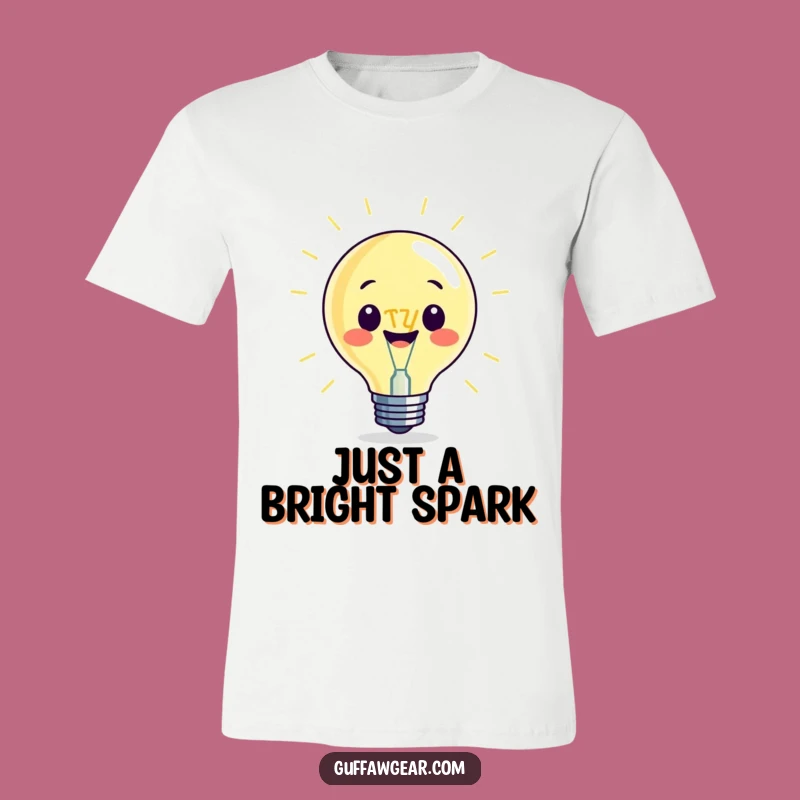 Funny Lightbulb Filament T-Shirt - Wear Your Ideas with Hilarious Style!